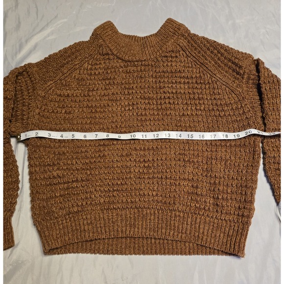 Universal Thread Womens Chestnut Brown Sweater Size Large Knit Soft Preppy - Picture 2 of 9